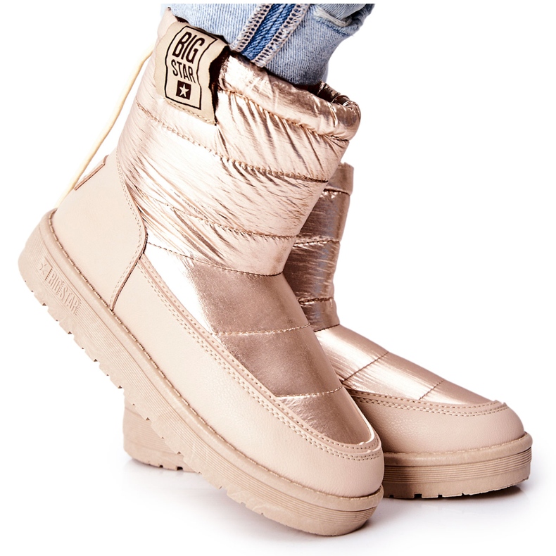 Dámské sněhule Big Star II274121 Béžová béžový