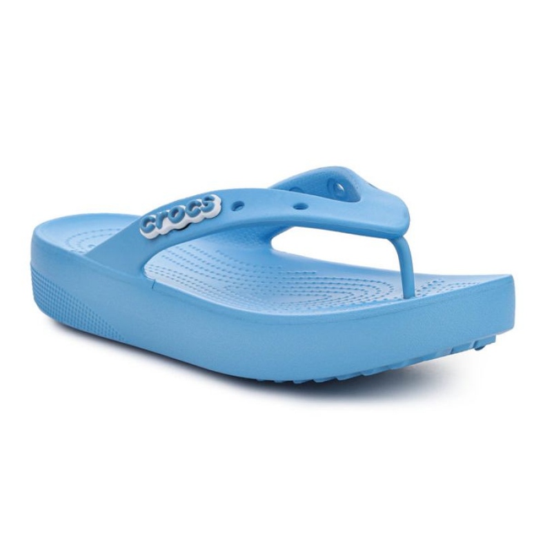 Crocs Classic Platfrom Flip W 207714-4TB modrý