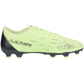 Boty Puma Ultra Play FG / AG M 10690701 žlutá limetka žluté