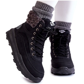 Teplé boty Black Lee Cooper LCJ-22-44-1362 černý
