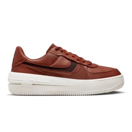 Boty Nike Air Force 1 PLT.AF.ORM DJ9946-603 hnědý