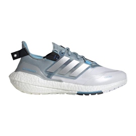 Boty adidas Ultraboost 22 COLD.RDY M GZ0128 modrý stříbro šedá