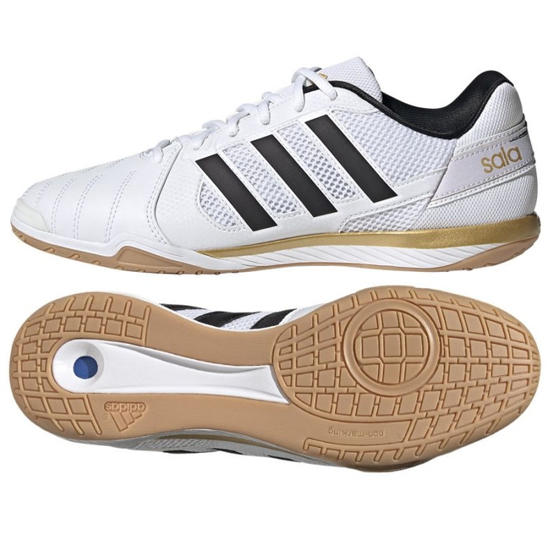 Kopačky Adidas Top Sala M HR0147 bílý bílý