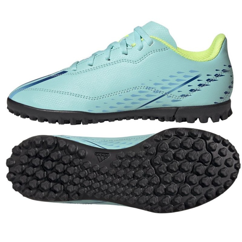 Kopačky Adidas X Speedportal.4 Tf Jr GW8510 modrý modrý Kopačky Adidas X Speedportal.4 Tf Jr GW8510 modrý modrý