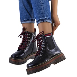 Černé dámské kozačky Foria černý