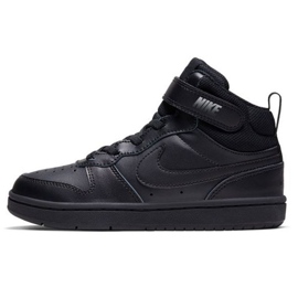 Nike Court Borough Mid 2 Jr CD7783 001 černý