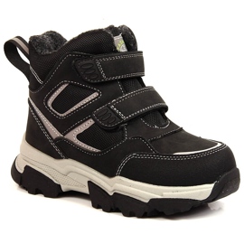 News Chlapecké zimní boty, zateplené ovčí vlnou, černé Novinky černá News Chlapecké zimní boty, zateplené ovčí vlnou, černé Novinky černá