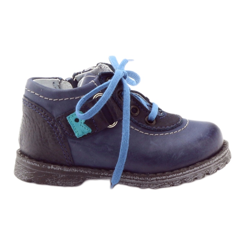 Boy 'Leather Boots 1456 Navy Blue Renbut modrý