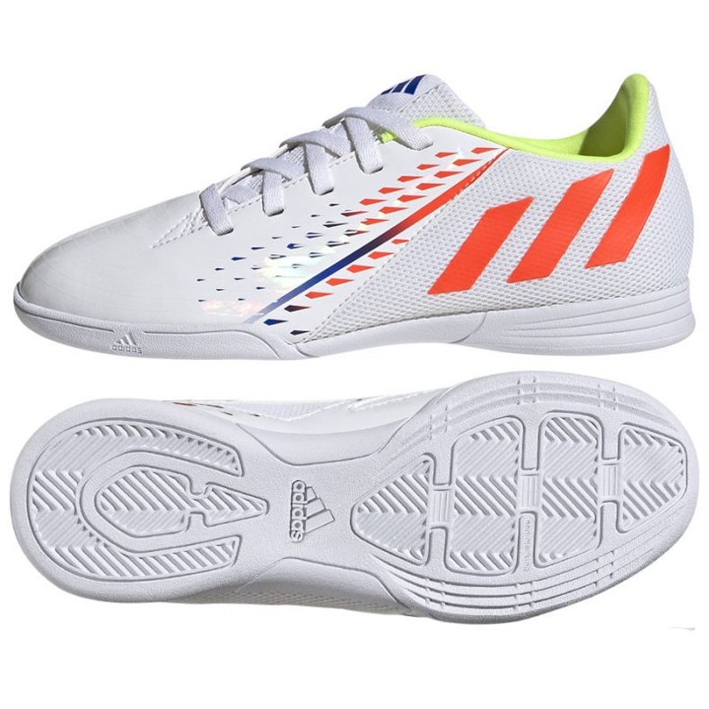 Kopačky Adidas Predator Edge.4 In Jr GV8499 bílý bílý