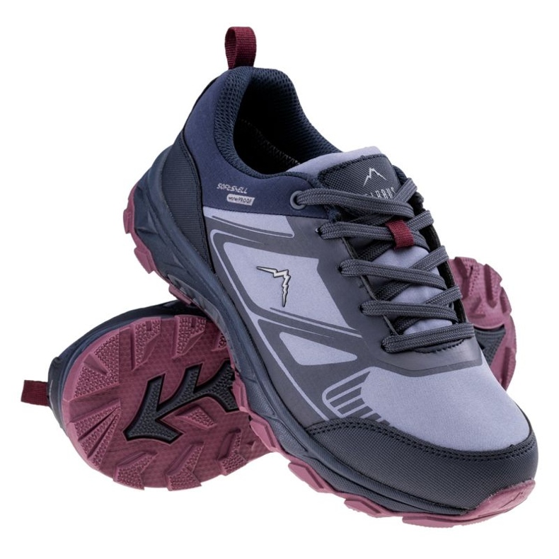 Boty Elbrus Evelyn Wp W 92800442309 fialový