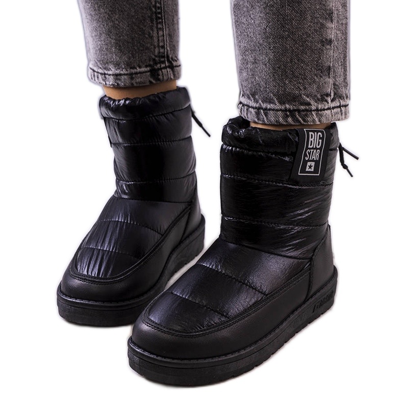 Big Star Černé sněhule II274120 černá