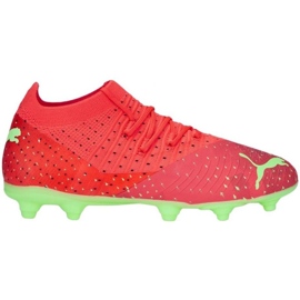 Kopačky Puma Future 3.4 FG / AG Jr 107010 03 pomerančový pomeranče a červené