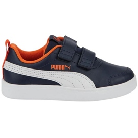 Puma Courtflex v2 V Ps Jr 37154326 námořnická modř