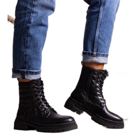 Černé boty Tellin černý