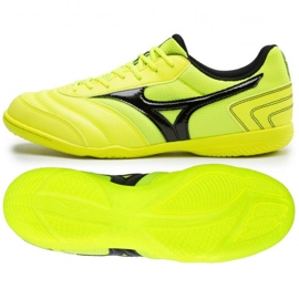 Mizuno Mrl Sala Club V kopačkách Q1GA220345 zlatý zelený