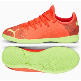 Kopačky Puma Future Z 4.4 It Jr 107018 03 pomerančový pomeranče a červené