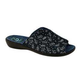 Plstěné pantofle DIK41 BIO Nature Adanex 27780 modrý Plstěné pantofle DIK41 BIO Nature Adanex 27780 modrý