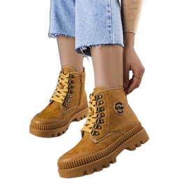 Camel zateplené boty LCJ-22-44-1339L Lee Cooper béžový Camel zateplené boty LCJ-22-44-1339L Lee Cooper béžový