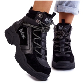 Dámská trekingová obuv Trappers Lee Cooper LCJ-22-31-1441 Černá