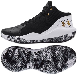 Basketbalové boty Under Armour Jet 21 3024260 006 černá černá
