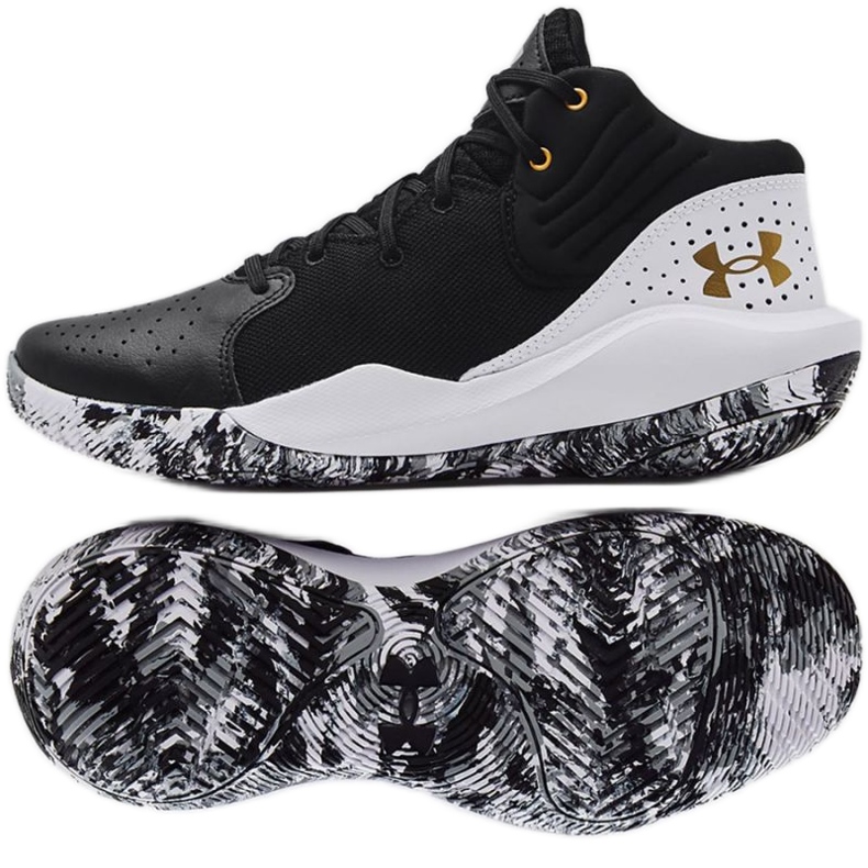 Basketbalové boty Under Armour Jet 21 3024260 006 černá černá