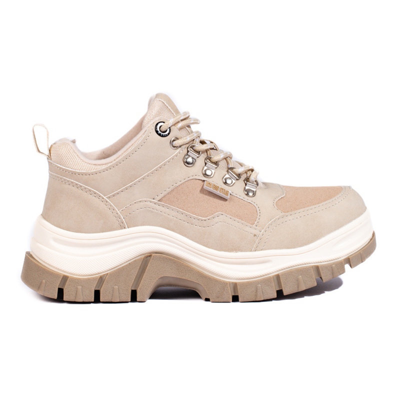 Béžové kozačky Big Star KK274363BE béžový Béžové kozačky Big Star KK274363BE béžový