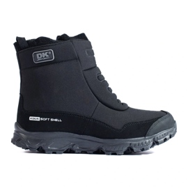 Dámské trekové boty se zipem DK černá