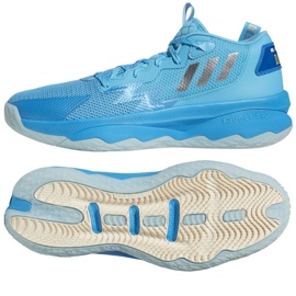 Basketbalová obuv Adidas Dame 8 M GY6465 modrý modrý