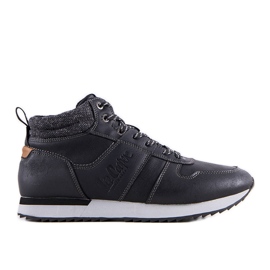 Lee Cooper Černé zateplené holínky LCJ-22-31-1460 černá Lee Cooper Černé zateplené holínky LCJ-22-31-1460 černá