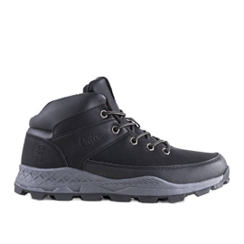 Lee Cooper Černé zateplené holínky LCJ-22-01-1391 černý