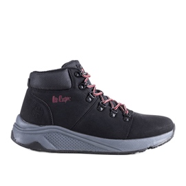 Lee Cooper Černé zateplené holínky LCJ-22-31-1451 černý