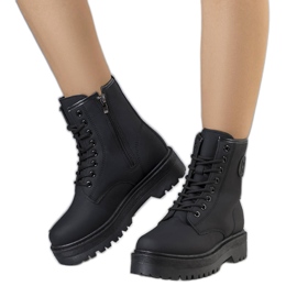 Černé matné boty Dirk černý