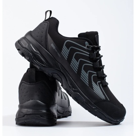 Dk pánské trekové boty Softshell černé černý