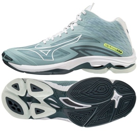 Volejbalové boty Mizuno SS22 Wave Lighting Z7 M V1GA225038 modrý modrý