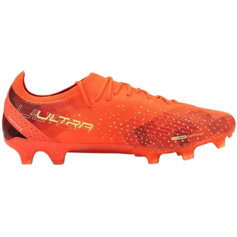 Kopačky Puma Ultra Ultimate FG / AG M 106868 03 červené pomeranče a červené