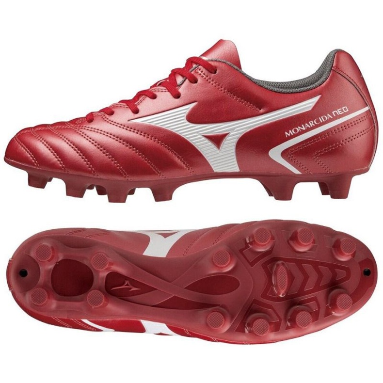 Boty Mizuno Monarcida Ii Md M P1GA222560 červené pomeranče a červené