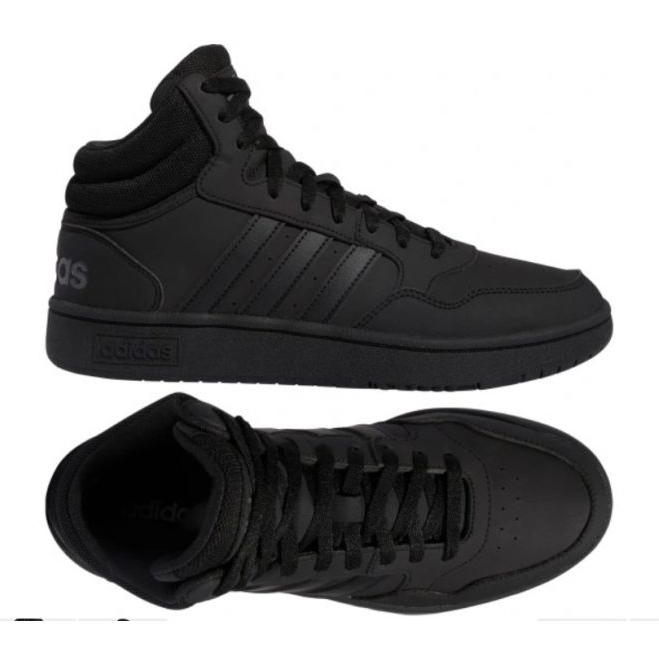 Boty Adidas Hoops 3.0 Mid Wtr GW6421 černá