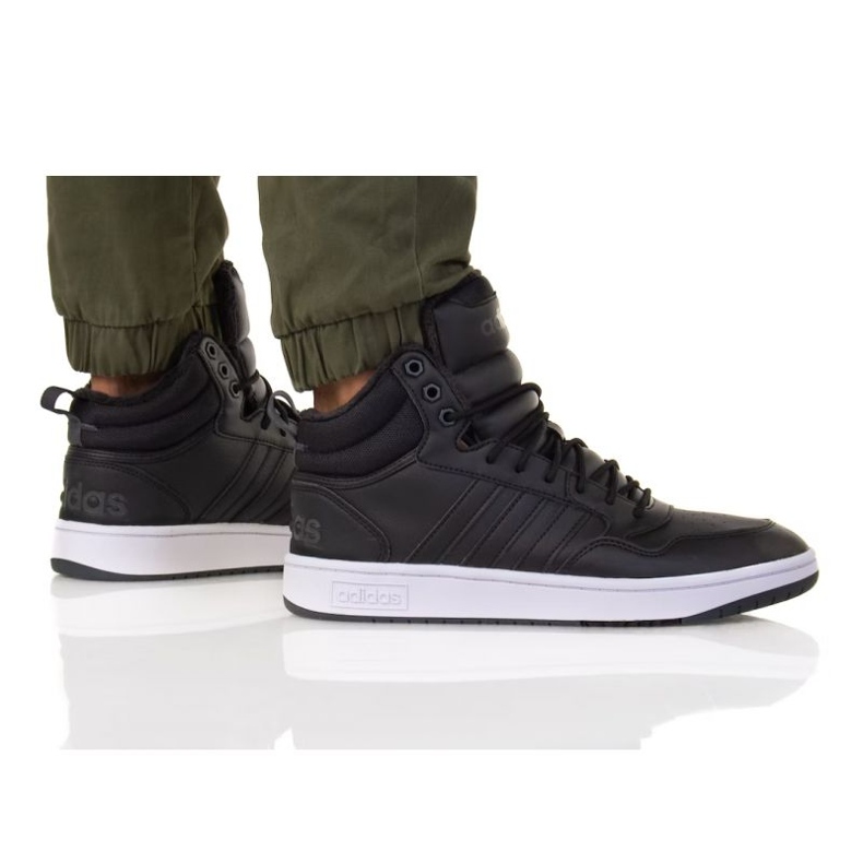 Boty Adidas Hoops 3.0 Mid Wtr GZ6679 černá
