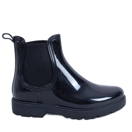 BM Dámské galoše krátké boty Jodhpur Essence Black černý