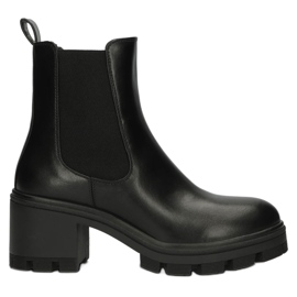 Boty Jodhpur na sloupku zateplené Filippo W PAW394 černý