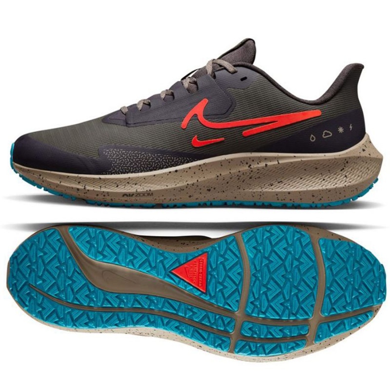 Běžecká bota Nike Air Zoom Pegasus M DO7625 200 vícebarevný šedá