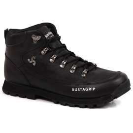 Kožené trekové boty Outback Bustagrip M MRM1A černá