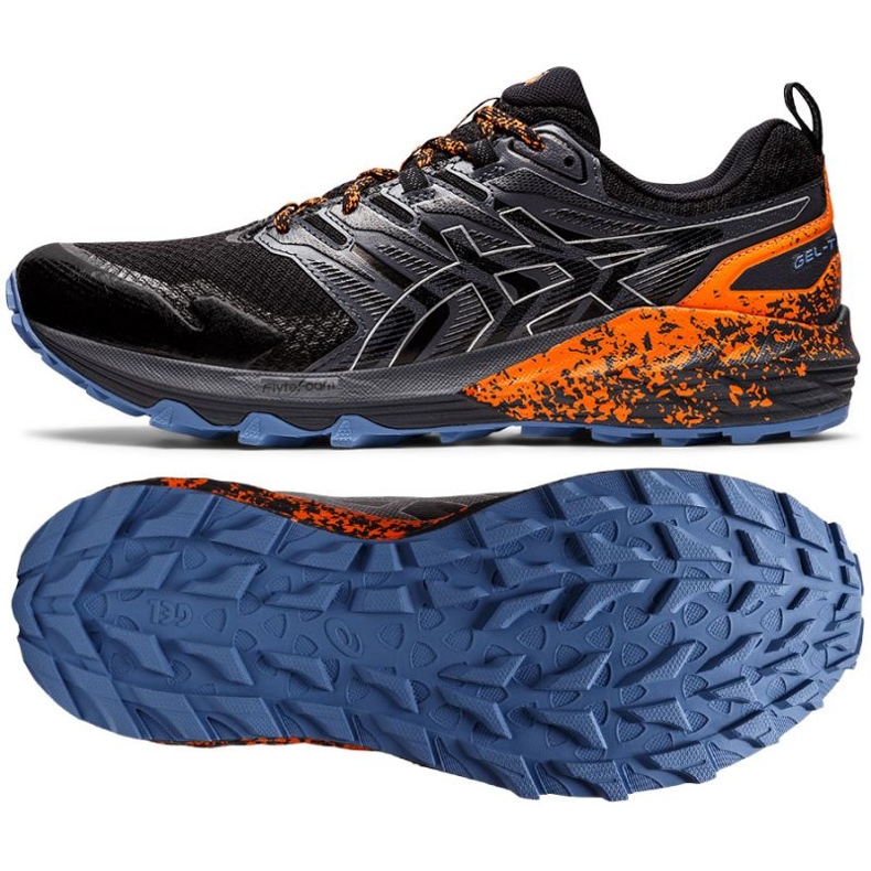 Běžecké boty Asics GEL-Trabuco Terra M 1011B029-009 černá oranžový šedá Běžecké boty Asics GEL-Trabuco Terra M 1011B029-009 černá oranžový šedá