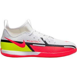 Sálová obuv Nike Phantom GT2 Academy Df Ic Jr DC0815-167 bílý červený