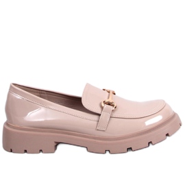 PA1 Dámské mokasíny Bridget Beige béžový PA1 Dámské mokasíny Bridget Beige béžový