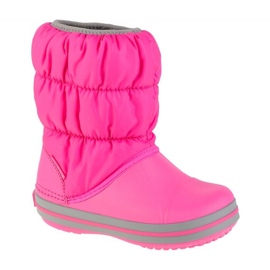 Boty Crocs Winter Puff Boot 14613-6TR růžový