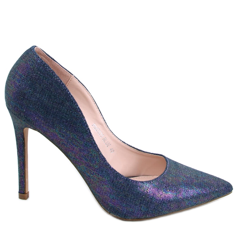 PA1 Dámské duhové podpatky Halsey Blue námořnická modrá modrý vícebarevný