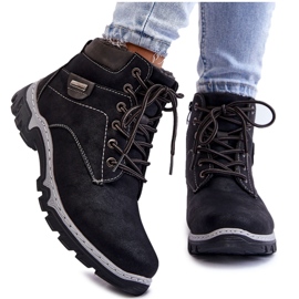 PA1 Dámské Trapper Boty Teplý zip Black Jake černá