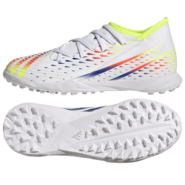 Kopačky Adidas Predator Edge.3 Tf Jr GV8502 bílý bílý