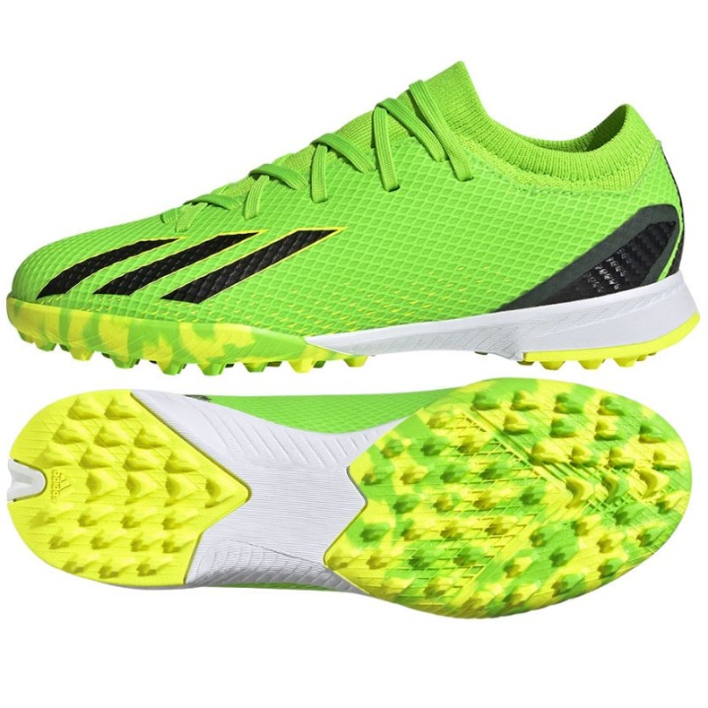 Kopačky Adidas X Speedportal.3 Tf Jr GW8489 zelená zelená Kopačky Adidas X Speedportal.3 Tf Jr GW8489 zelená zelená
